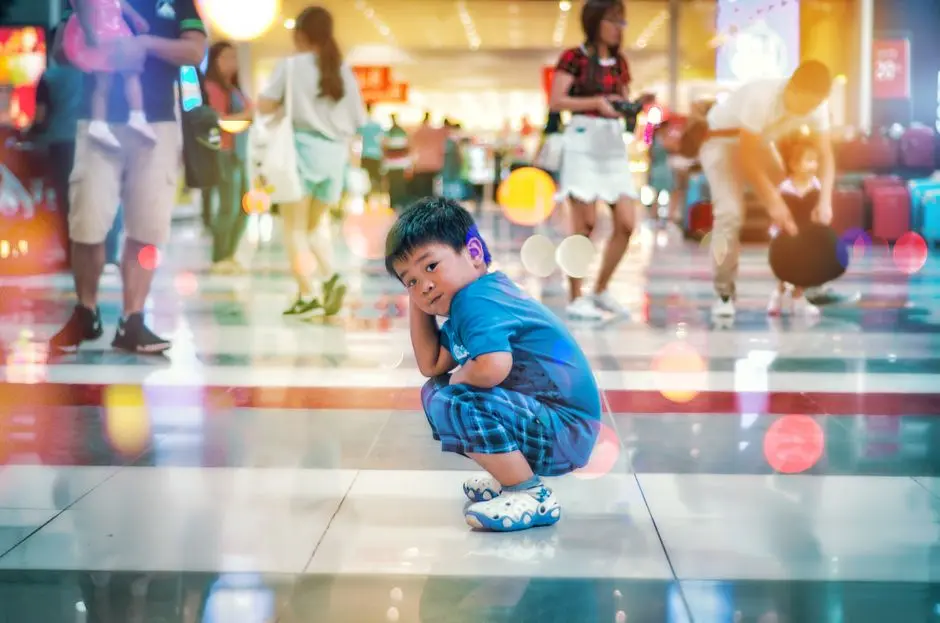 anak tantrum di tempat umum